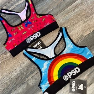 two psd sports bras